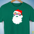 Santa’s Lesbian Pride Flag Shades Premium Unisex T-Shirt - Kelly Green